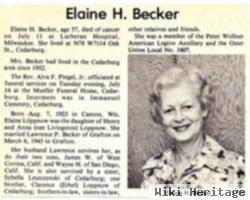 Elaine H. Loppnow Becker