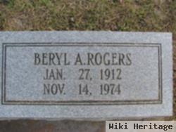 Beryl A Rogers