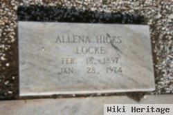 Allena "allie" Hicks Locke