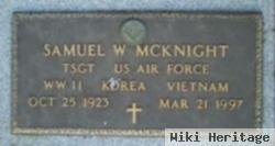 Samuel W Mcknight