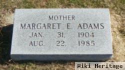 Margaret E Adams