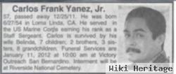 Carlos Frank Yanez, Jr