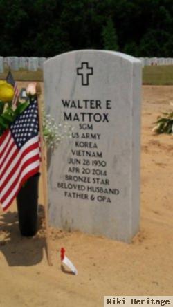 Walter E. "walt" Mattox