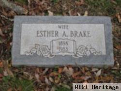 Esther A. Abel Brake