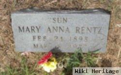 Mary Anna "sun" Rentz