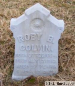 Roby Blaine Colvin