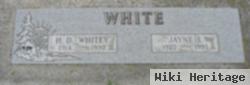 Harold D. "whitey" White