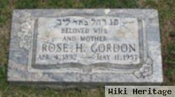 Rose H Homel Gordon