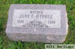 Jane E O'toole