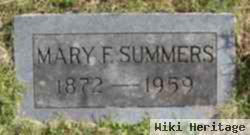 Mary Frances Hand Summers