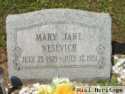 Mary Jane Kosman Nesevich