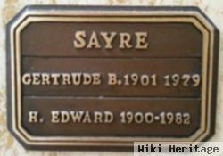 Gertrude Mildred Sayre