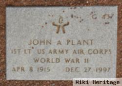 John A Plant