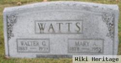 Mary A Watts