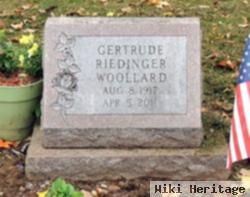 Gertrude Marie Riedinger Woollard