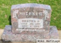 Bertha L. Mizener