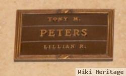 Tony M Peters