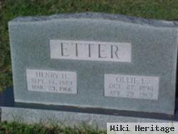 Ollie E. Etter