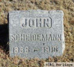 Johannes "john" Scheidemann