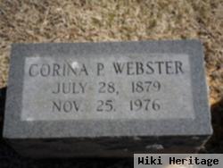 Corina P Webster