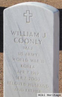 Maj William J Coonly