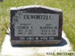 Martha M. Ekwortzel