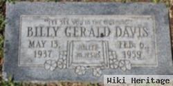 Billy Gerald Davis