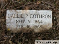 Callie P. Cothron