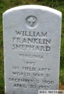 William Franklin Shephard