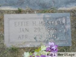 Effie Hughes Hester