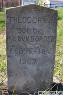 Theodore (Infant) Border