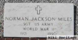 Sgt Norman Jackson Miles