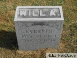 William A. "will" Evertts