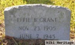 Effie Bertha Starling Grant