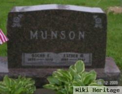 Oscar Edin Munson