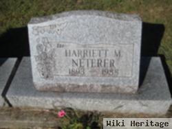 Harriett M. Neterer