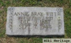 Annie Gertrude Bray Witt