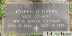 Sgt Joseph Dale Greer