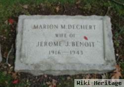 Marion M Dechert Benoit
