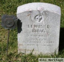 Pfc Lewis E. Bing