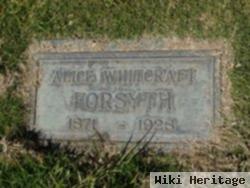 Alice Whitcraft Forsyth