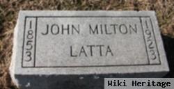 Dr John Milton Latta