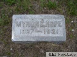 Myron E. Hope