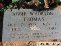 Abbie Maude Whittenburg Thomas