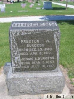 Preston W. Burgess