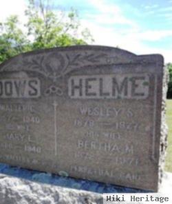 Bertha May Dows Helme