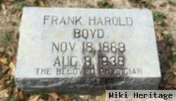 Dr Frank Harold Boyd