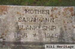 Sarah Ann Bazemore Blankenship