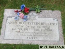 Anne Rothstein Belkind