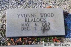 Nancy Yvonne Wood Blalock